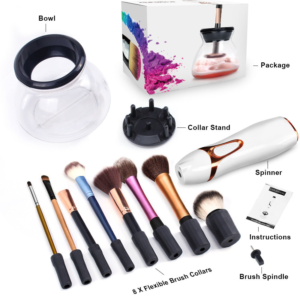 Eyelash Wake-up Glue Device Electric Scrubber, Brush Washing, Cleanser Of Makeup Brush, Makeup Brush Cleaning