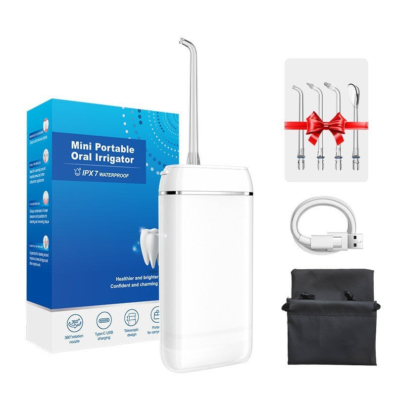 Smart Teeth Cleaning Machine Portable The Third Gear Mute Electric Water Pick