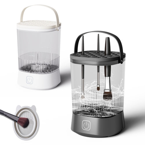 Electric Makeup Brush Cleaner - 9000 RPM Makeup Brush Cleaning Machine, Cleaner For Makeup Sponges And Brushes
