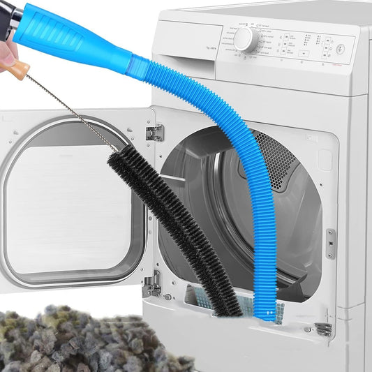 Washing Machine Cleaning Brush Three-piece Dryer Ventilation Cleaning Brush