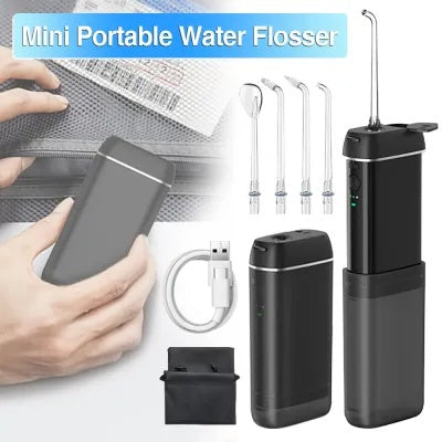 Smart Teeth Cleaning Machine Portable The Third Gear Mute Electric Water Pick